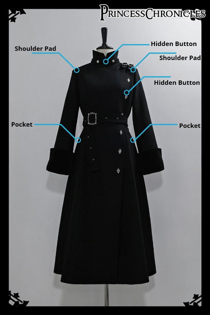 Princess Chronicles - Breakwave - Ouji Lolita Overcoat Retro Single-Breasted Handsome Coat