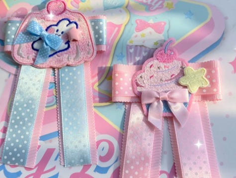 Bear Doll - 1000SE - Lolita Sweet Corsage Hair Clip Pin Accessories