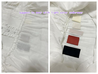 Little Bear - Gothic Lolita Black and White Striped JSK Set