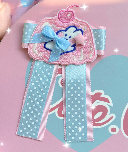 Bear Doll - 1000SE - Lolita Sweet Corsage Hair Clip Pin Accessories