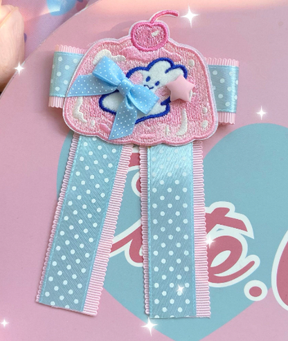 Bear Doll - 1000SE - Lolita Sweet Corsage Hair Clip Pin Accessories