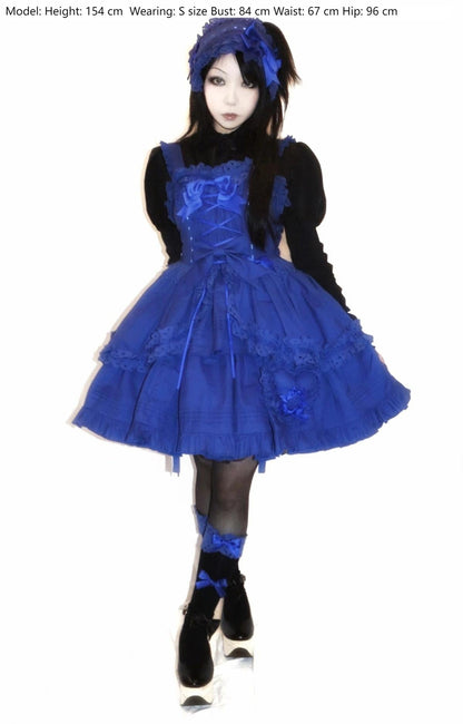 Dark Star Island - Halloween Gothic Lolita JSK Short Lolita Jumper Dress