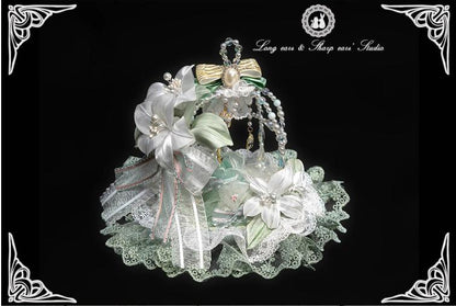 Long and Pointed Ears - Lily Overture - Wedding Lolita Dress Set Bridal Dress