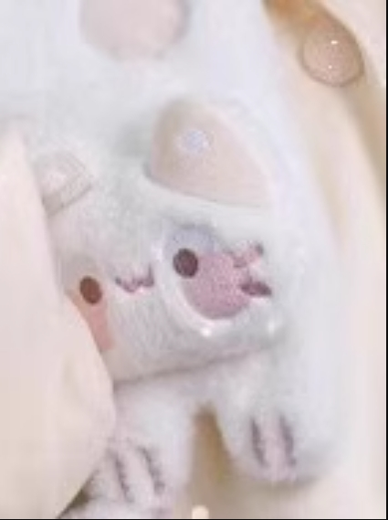 ZhiJinYuan - Calico Cat - Kawaii Lolita Plush Coat Lovely Warm Winter Coat