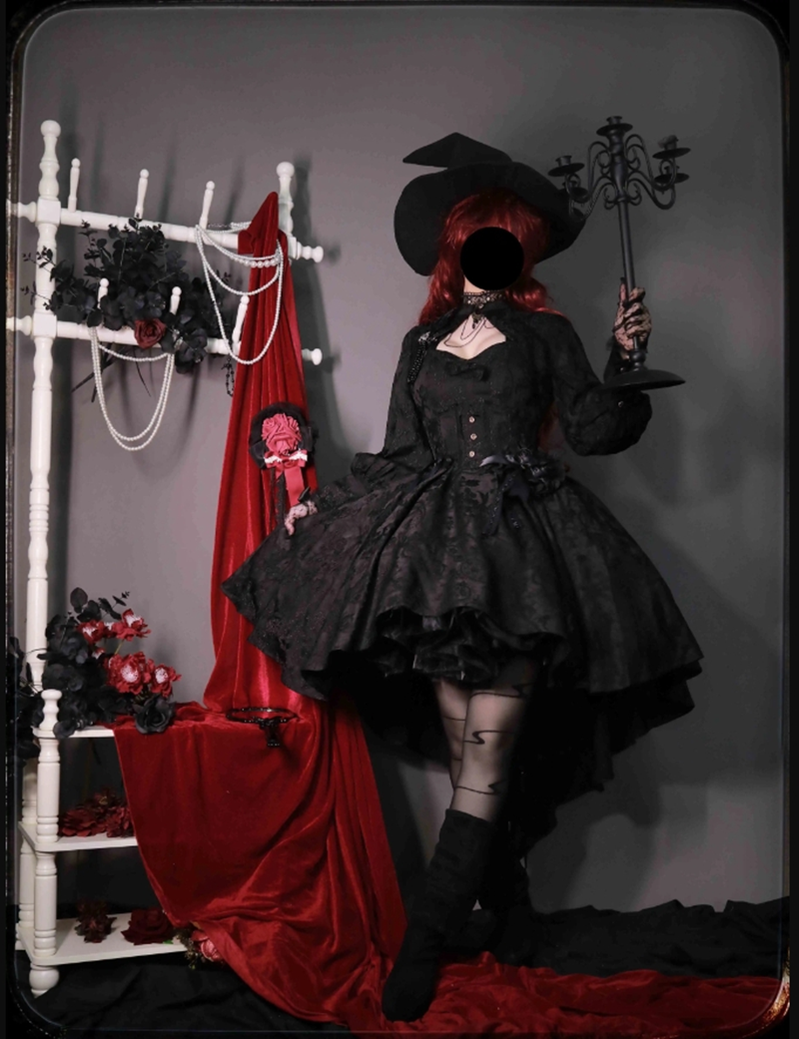 Strawberry Duck - Gothic Lolita Dress White Lolita JSK