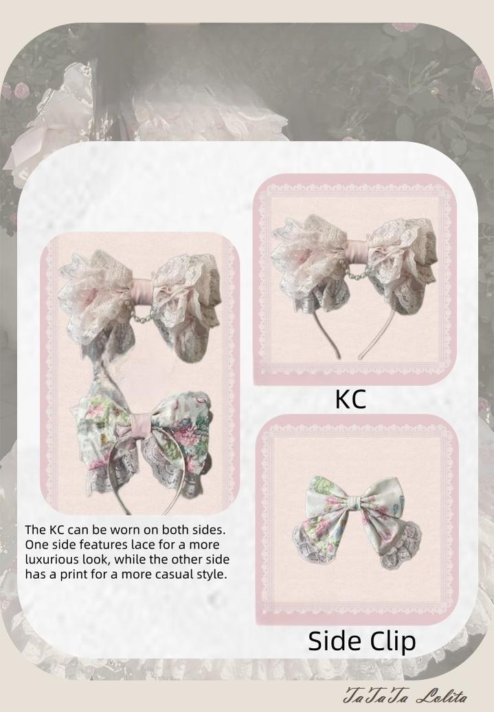 TaTaTa Lolita - Spring 2025 - Old School Lolita Jumper Dress, Floral Prints