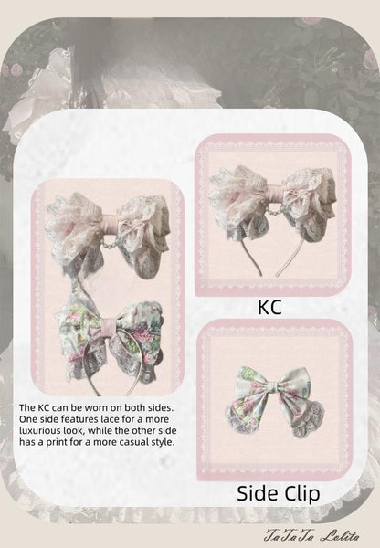 TaTaTa Lolita - Spring 2025 - Old School Lolita Jumper Dress, Floral Prints