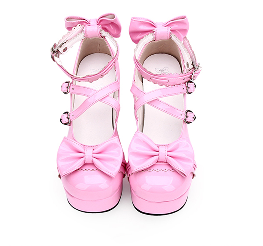 Angelic imprint - Sweet Lolita Heels Shoes Princess Tea Party Low Cut Shoes