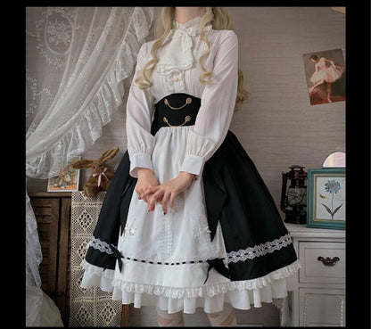 CastleToo - Holy Academy - Gothic Lolita Prince Skirt Set