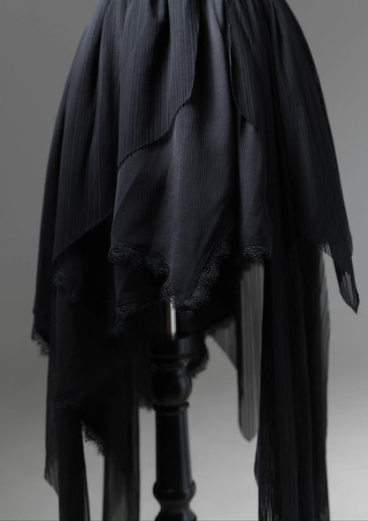 Wuyuzhe - Dragoon Knight 3.0 Version - Western Fantasy Style Lolita Irregular Skirt Set Lolita Vest