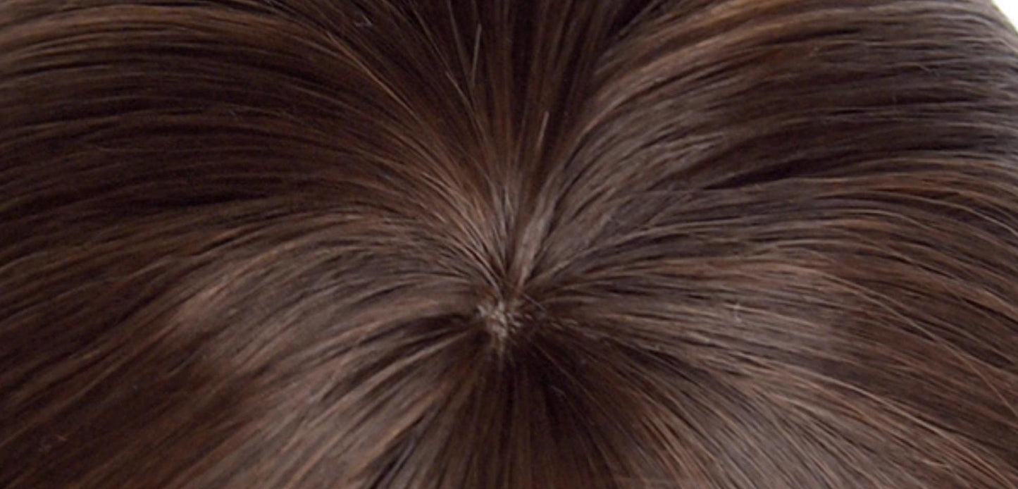 Sinwavy - Kawaii Lolita Brown Wig Cute Bun Ponytail Doll-like Wig