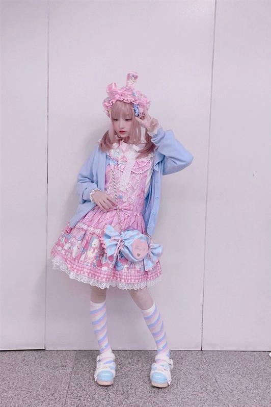 Yukine's Box - Macaron Lolita Cute Stripe Socks