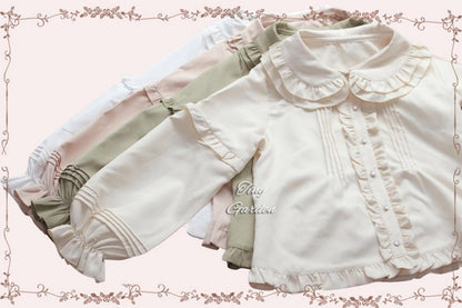 Tiny garden - Cute Lolita Blouse Long Sleeve Lolita Shirt