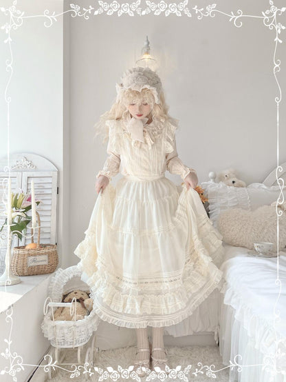 Tiny Garden - Swallowtail Butterfly - Elegant Lolita Salopette Multicolors