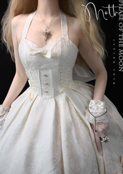 Strawberry Duck - Gothic Lolita Dress White Lolita JSK