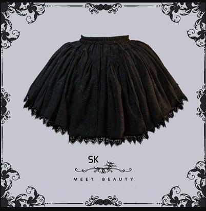 Lingxi Lolita - Bone island Gothic Lolita Corset Goth Blouse Skirt Set