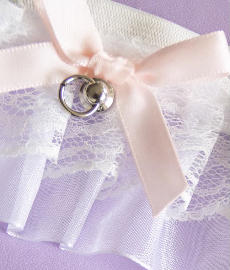 Day Dream - Sweet Lolita Lace Gater Stockings Clips Multicolors