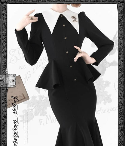 Forest Wardrobe - Breezy Forest - Classic Lolita Mermaid Dress Elegant Retro Dress