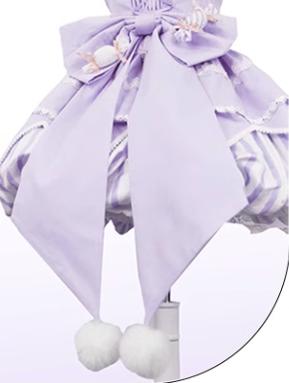 OCELOT - Sweety Gummy - Sweet Lolita JSK Dress Big Bow Flower Bud Lolita Dress