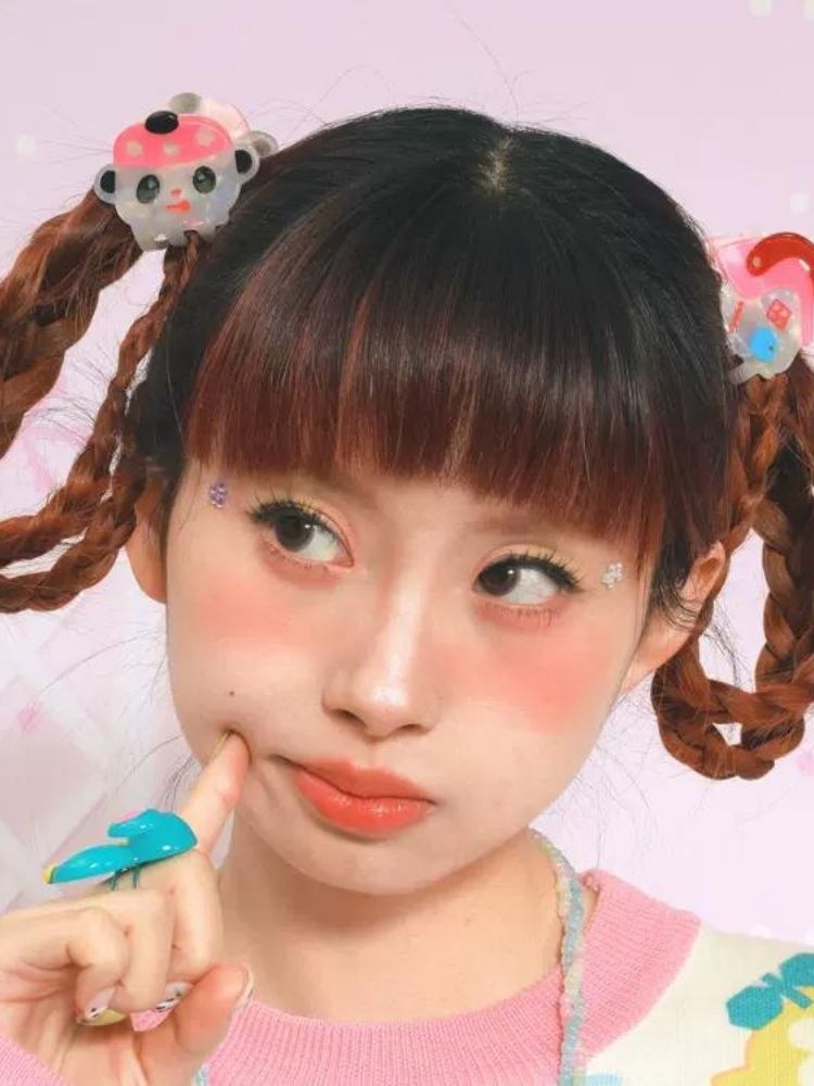 Panda Little House Hair Clip【s0000006118】