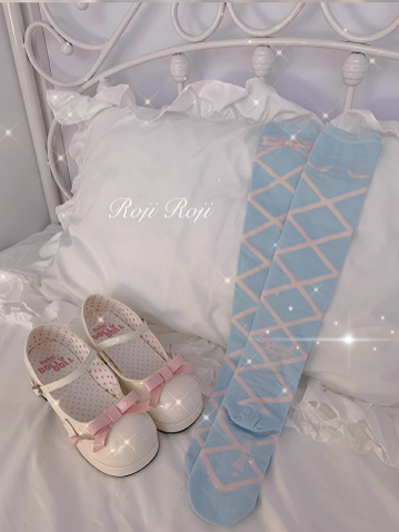 Roji Roji - Sweet Lolita Cotton Mid-Calf Socks