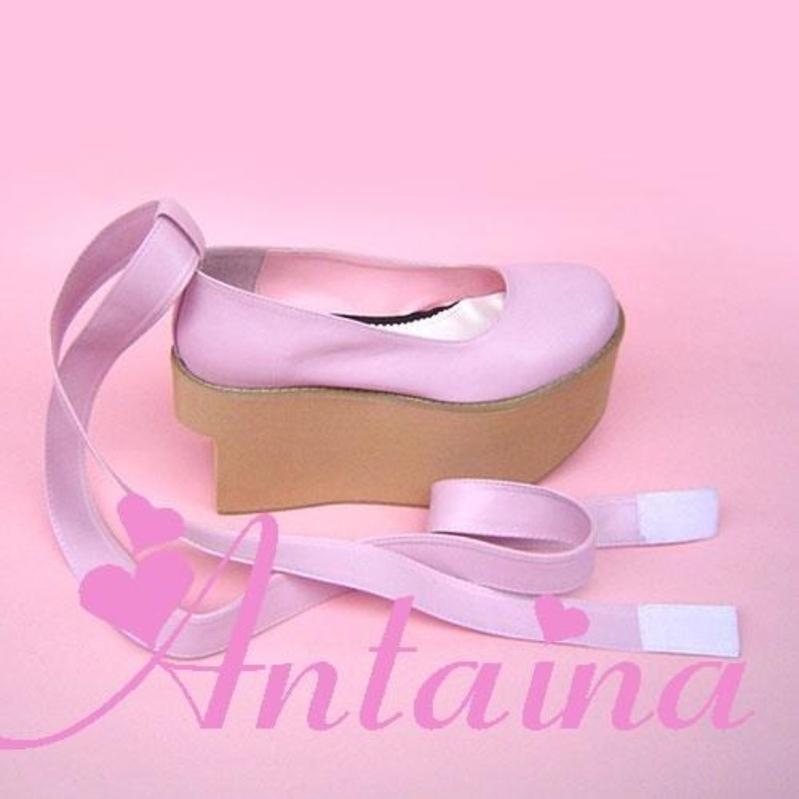 Antaina - Wedding Lolita Platform Shoes Bridal Shoes Multicolor