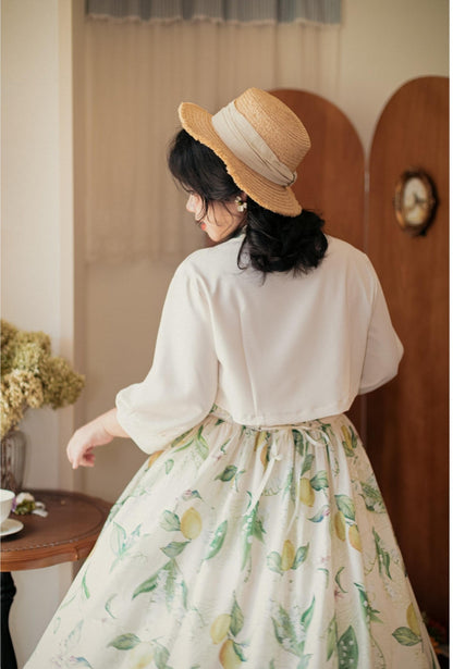 Forest Wardrobe - Afternoon Forest - Vintage Lolita Bolero for Summer Days