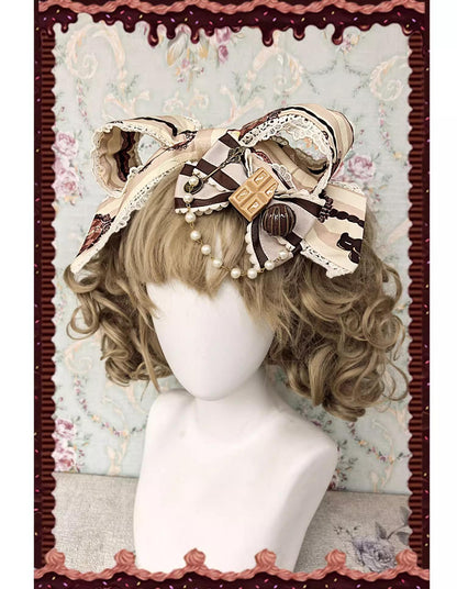 Infanta - Chocolate Carousel - Kawaii Lolita Salopette Dress Set