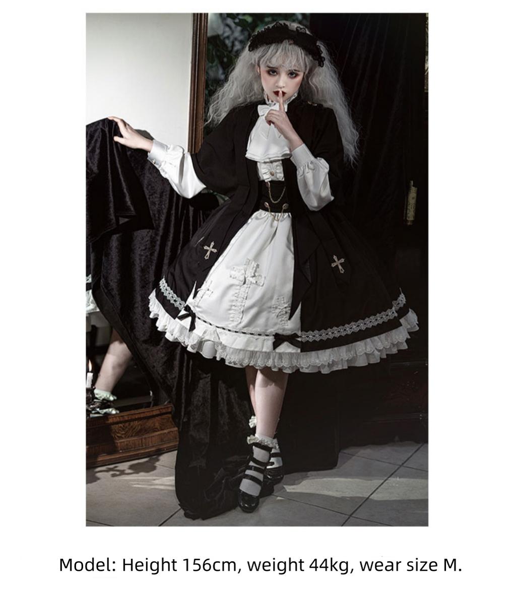 CastleToo - Holy Academy - Gothic Lolita Prince Skirt Set