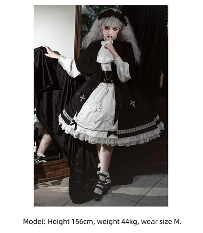 CastleToo - Holy Academy - Gothic Lolita Prince Skirt Set