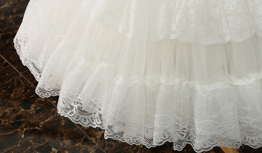 Manyiluo - Jenny Ku - Wedding Lolita Soft Yarn Boneless Violent Pannier