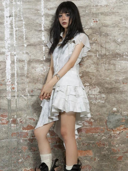 Irregular cake skirt【s0000003210】