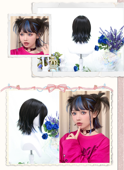 Dalao Home - Yeyu - Short Lolita Japanese Style Full Head Wig