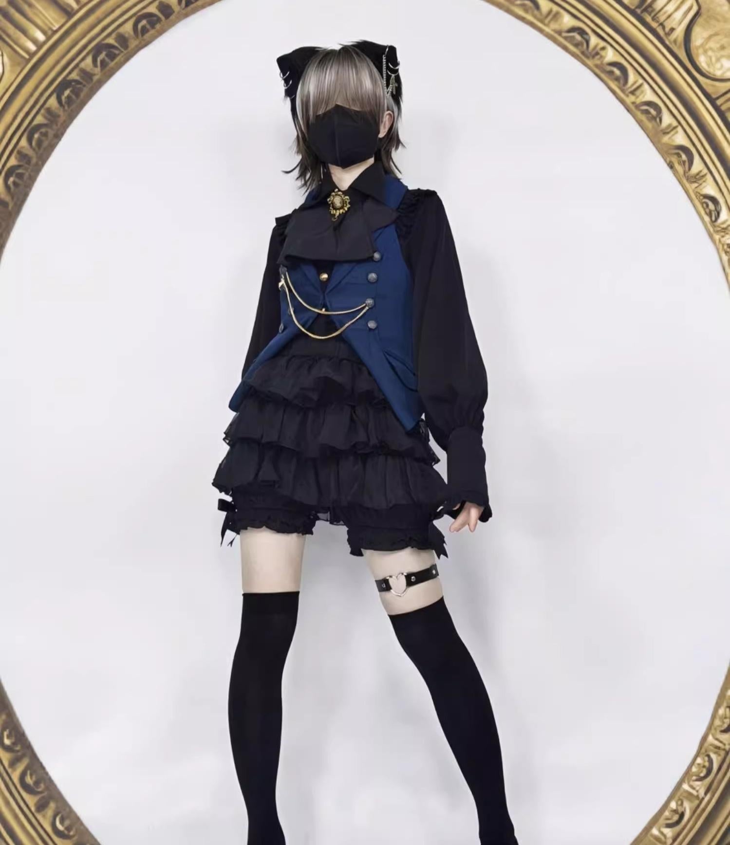 DMFS - Daily Lolita Bloomers Lace Cake Pants for Summer Wear