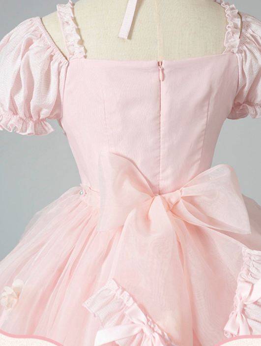 Puppets and Doll - Sweet Lolita OP Dress Multicolor