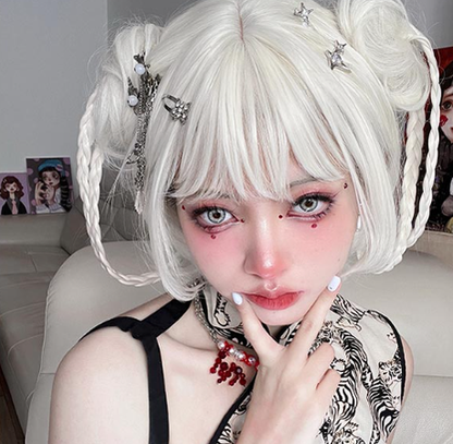 Pippi Palace - Elegant Off-White Short Lolita Wig