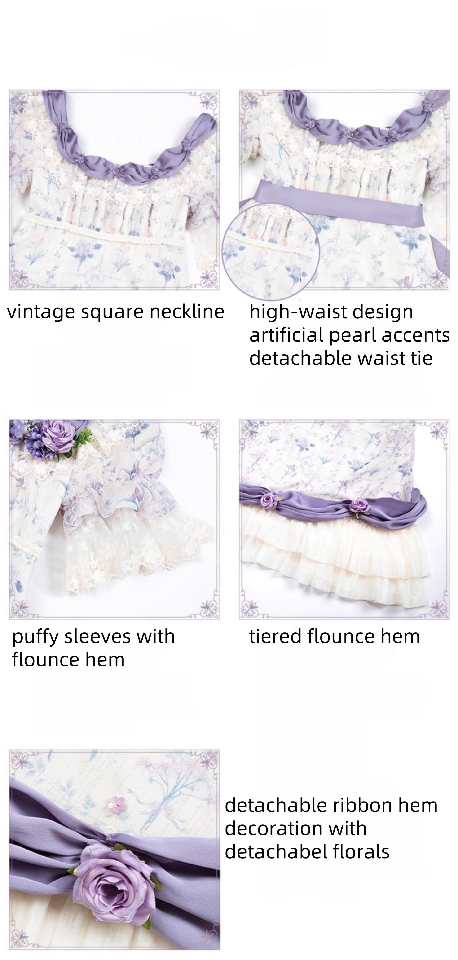 With PUJI - Iris Secret - Twins Lolita Summer Dress, Empire OP, Bodice JSK