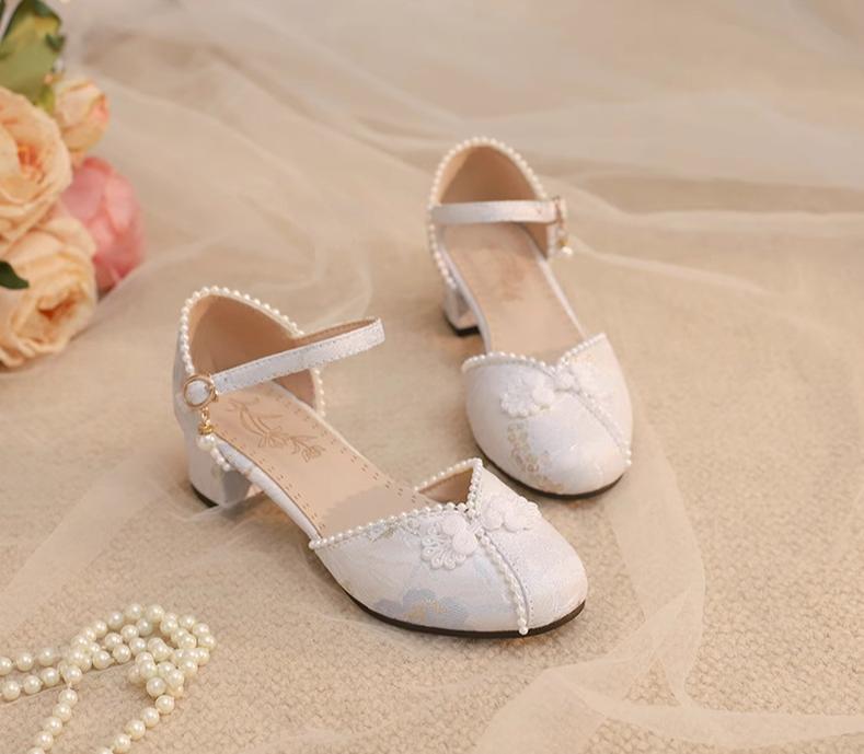 Yana - Heart Jade Yana - Qi Lolita Shoes Chunky Heels