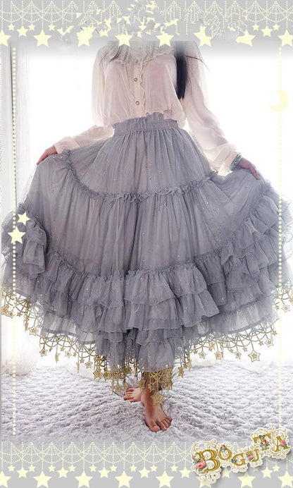 Boguta - Starry Night - 60/70/80cm A-line Lolita Petticoat