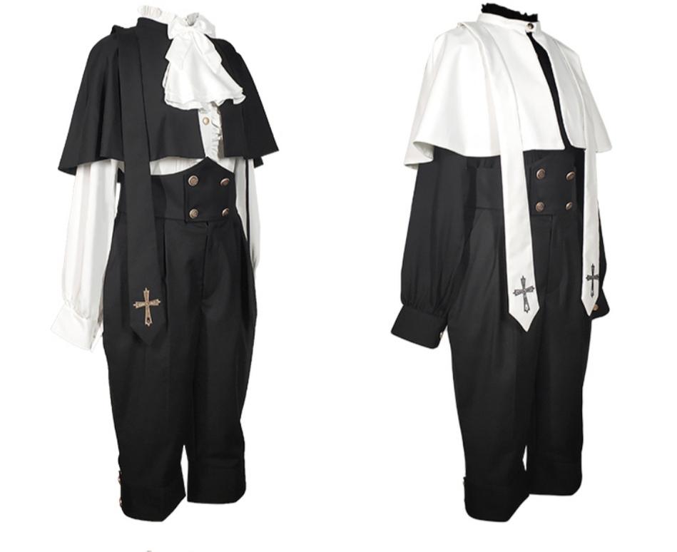 CastleToo - Holy Academy - Gothic Lolita Prince Skirt Set