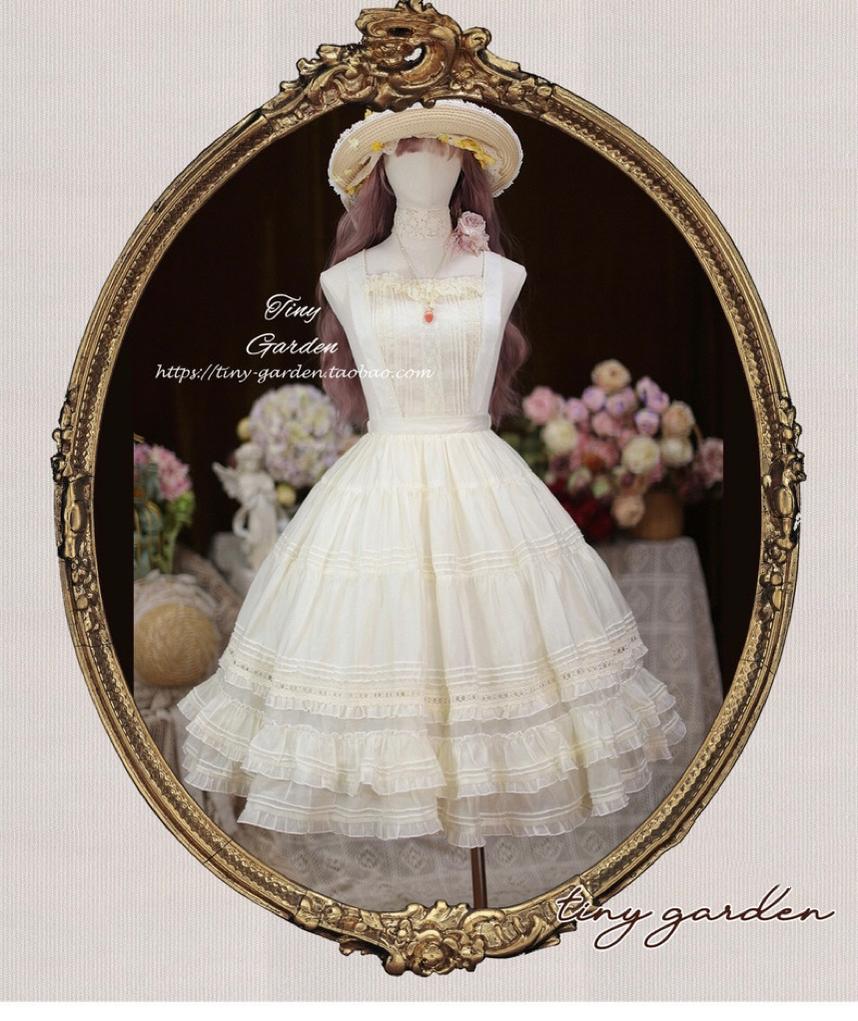 Tiny Garden - Swallowtail Butterfly - Elegant Lolita Salopette Multicolors