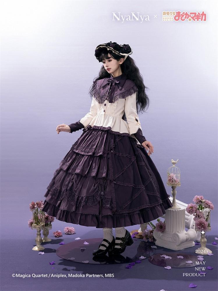 NyaNya - IP Collab Dreamy Memories Themed Lolita OP Dress
