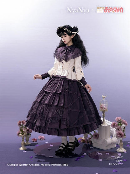 NyaNya - IP Collab Dreamy Memories Themed Lolita OP Dress