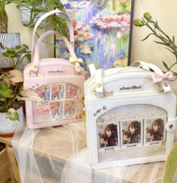 Morning Glory - Kawaii Lolita Checkered Itabag Multicolors