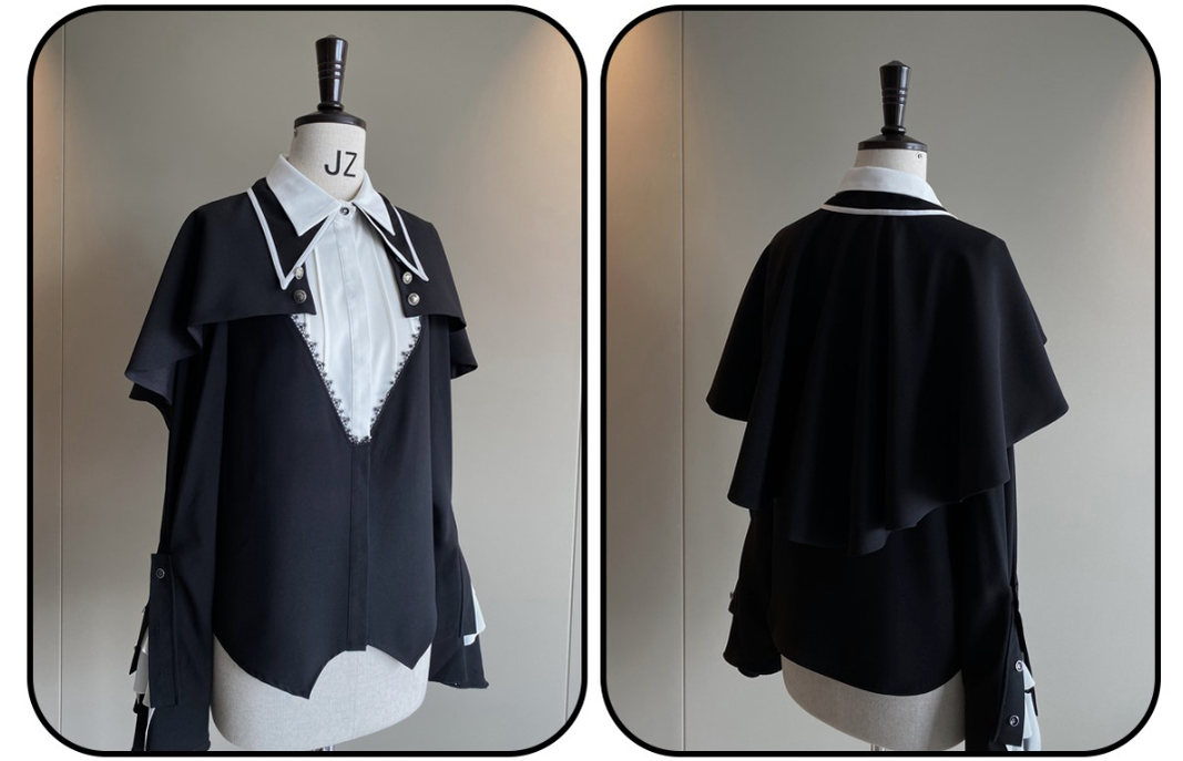 Susin Lolita - Cross Praise - Nun Style Gothic Lolita Dress and Blouse