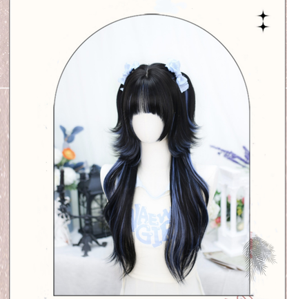 Dalao - Lily - Sweet Lolita Hime Cut Long Curly Wig for JK Girls