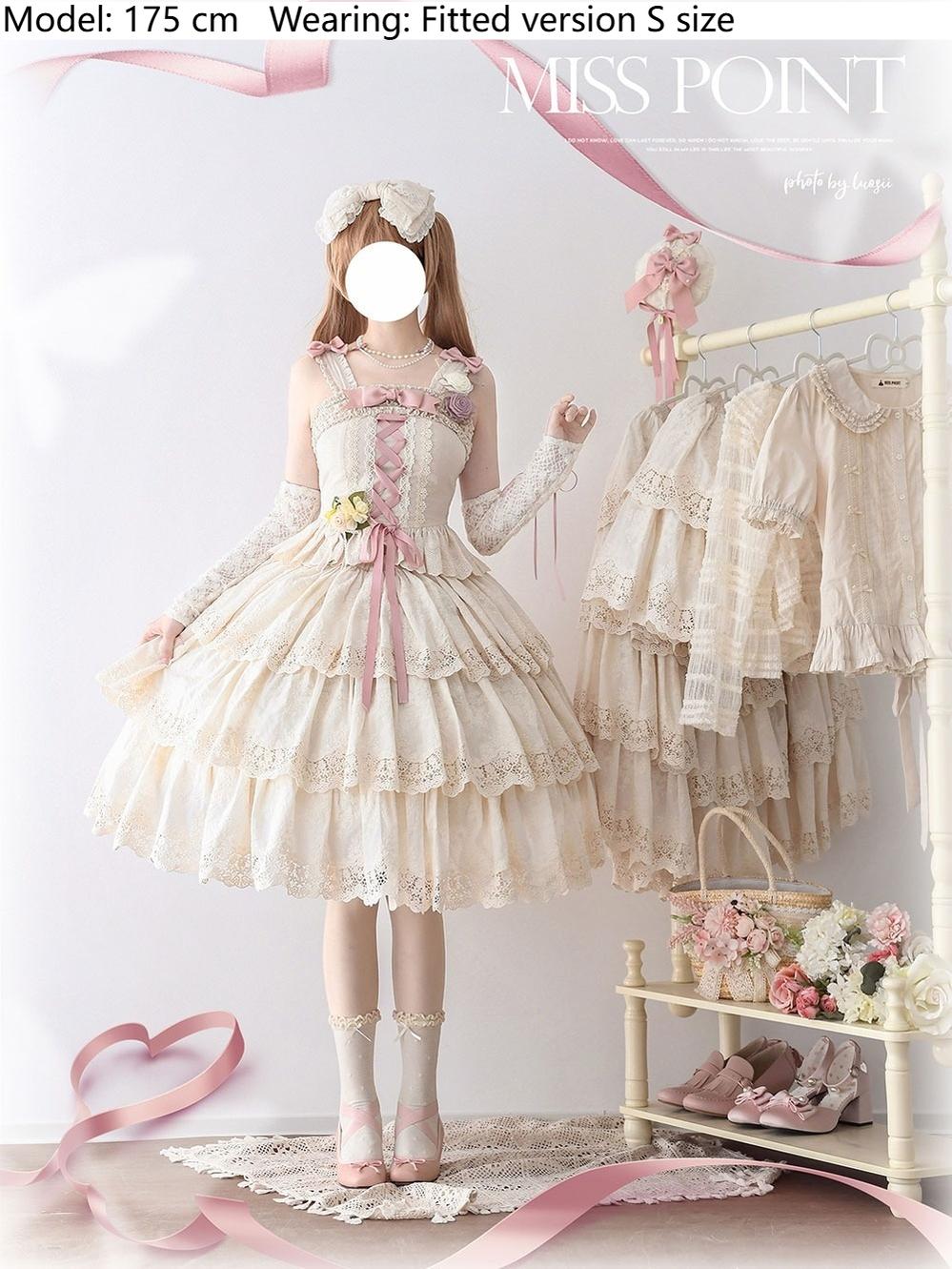 Miss Point - Forest Waltz - Cotton Lolita Camisole Embroidered Cami Top