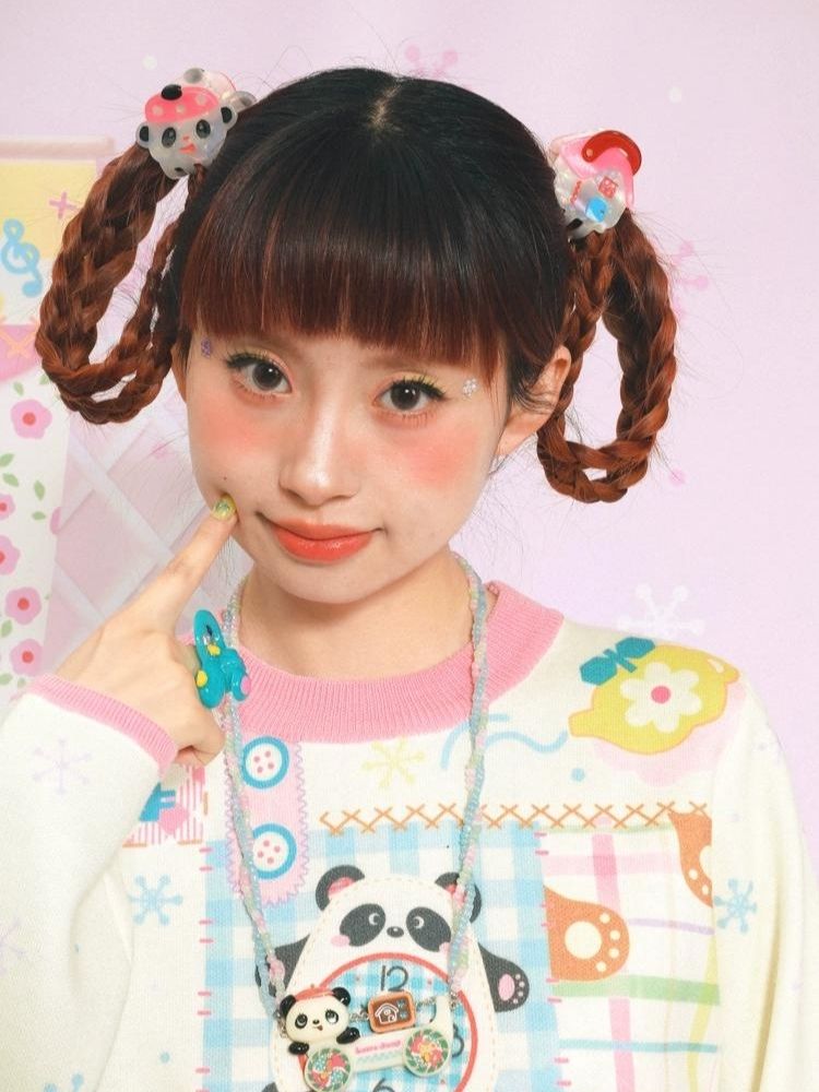 Panda Little House Hair Clip【s0000006118】