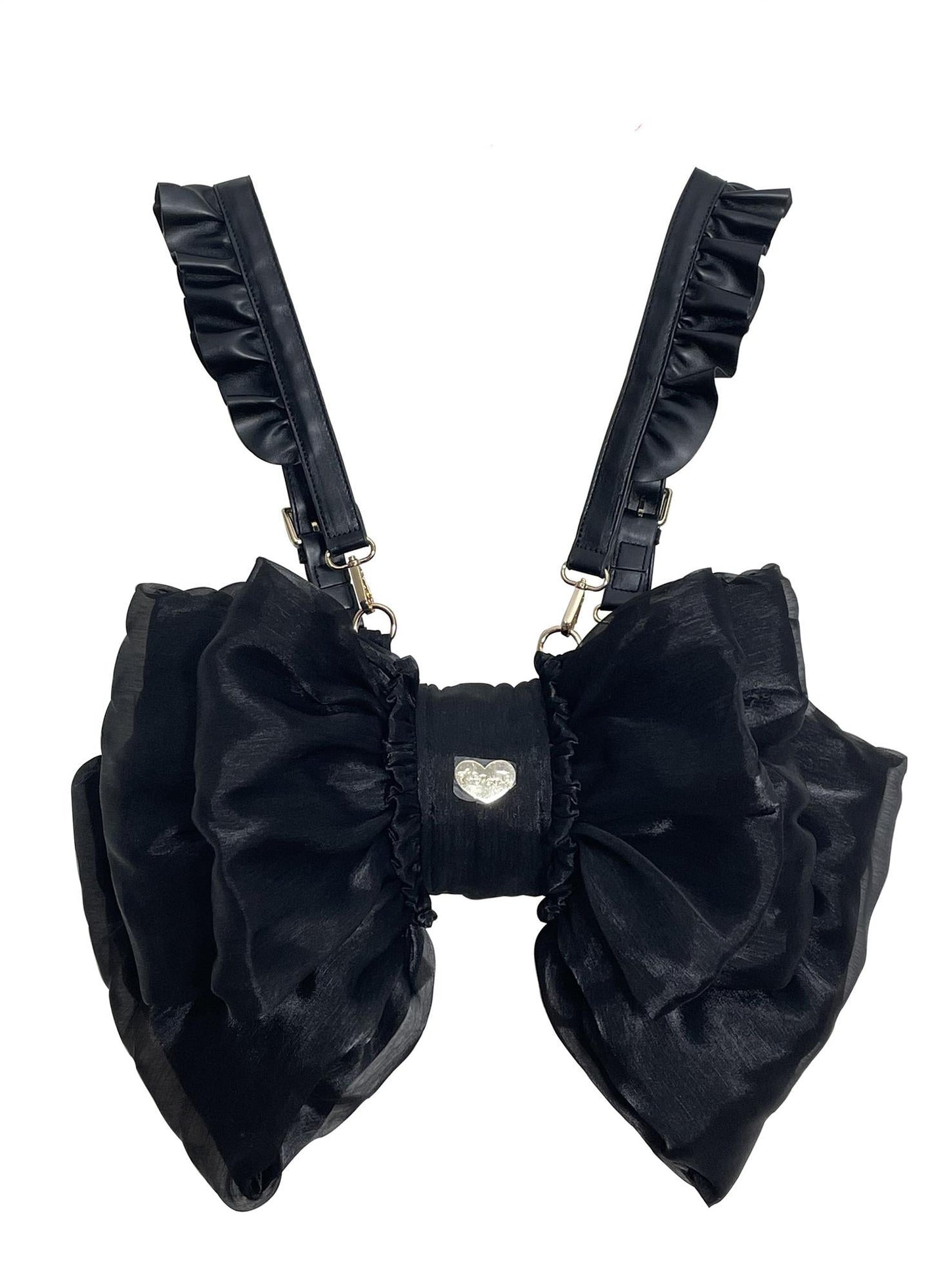 Boguta - Satin Butterfly Bow Bag Versatile Elegance Lolita Bag