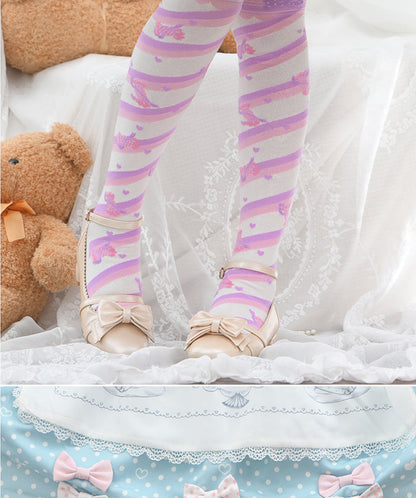Roji roji - Little Candy Cotton Lolita Knee Socks